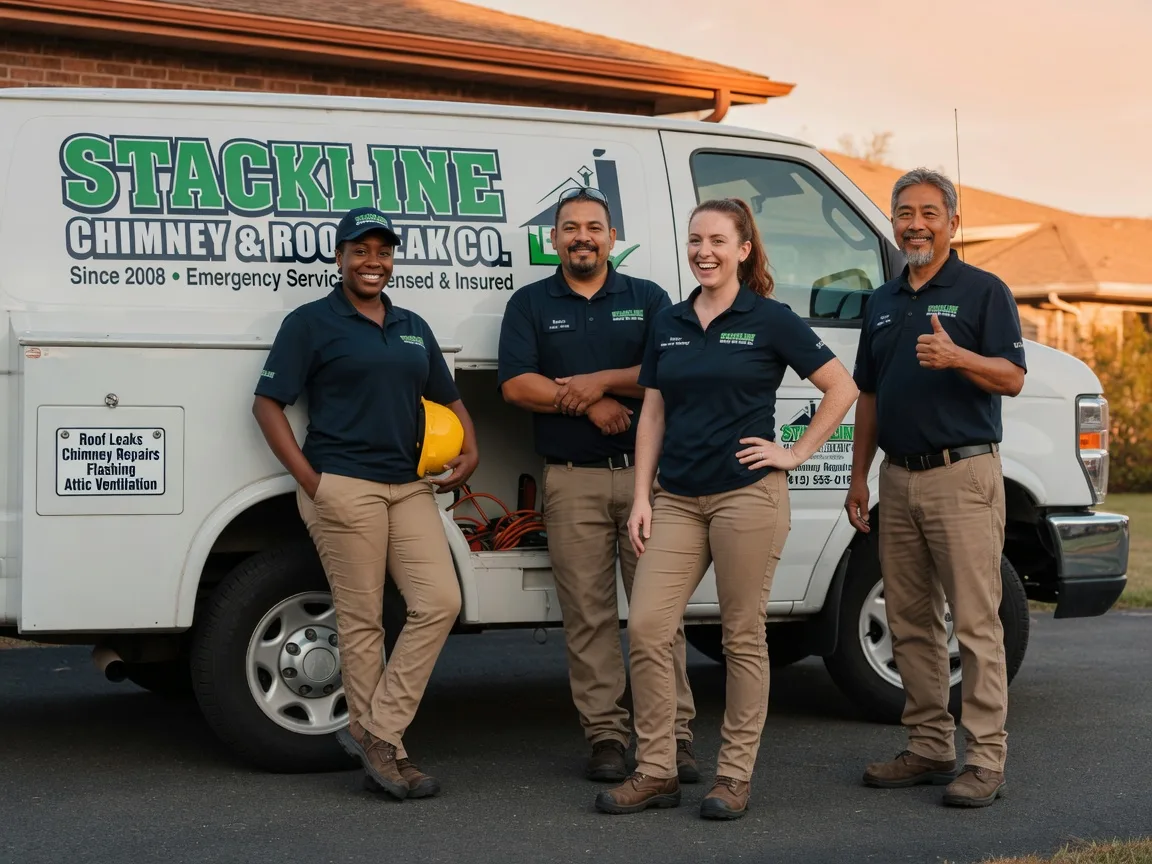 Chimney flashing repair company in Waterford, PA